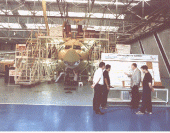 Regional Jet under construction